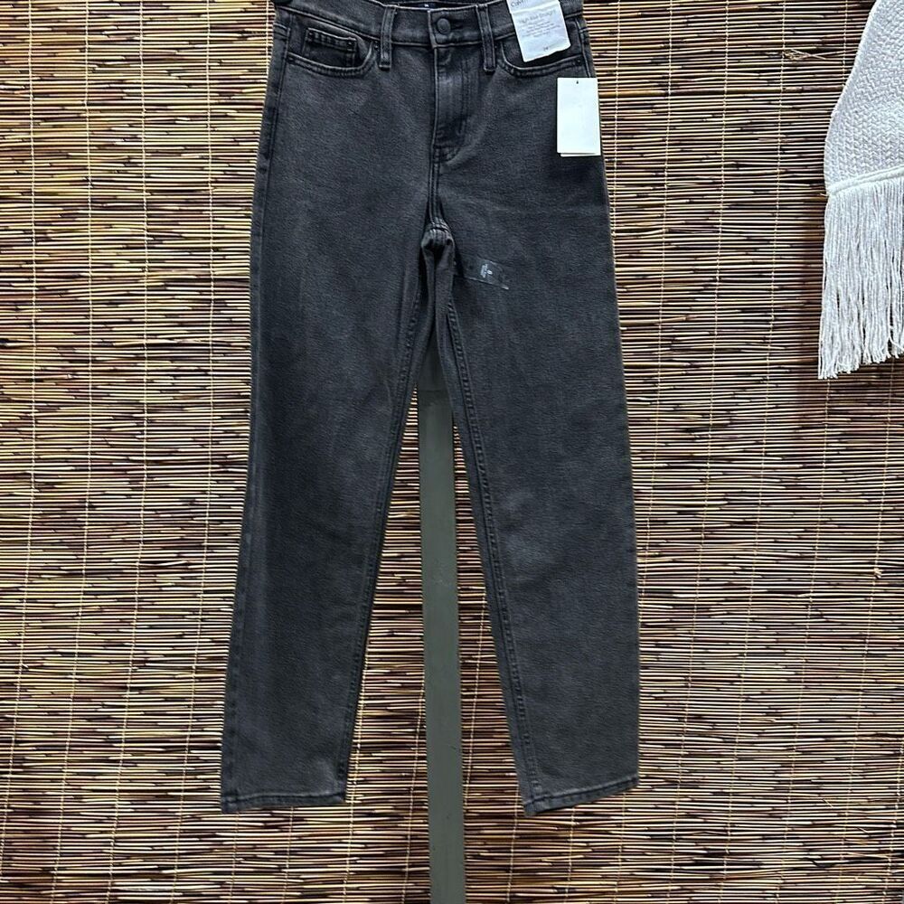 Calvin Klein Womens Straight Slim Fit Jeans Blue 24